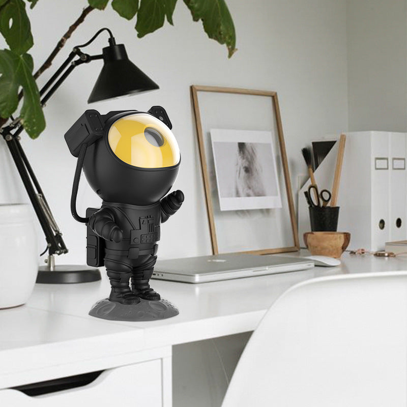 Creative Astronaut Starry Sky Projection Lamp Starry Sky Projection Atmosphere Lamp Astronaut Chattering Birthday Gift Cross-border